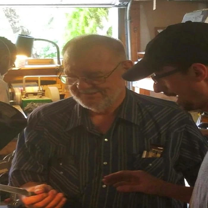 a person working on the tools